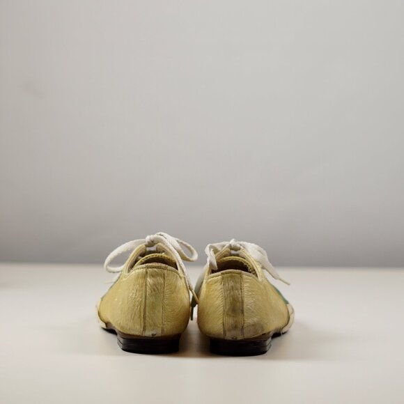 Maison Mihara Yasuhiro Pony Hair Canvas Hybrid Sneaker - Picture 5 of 10